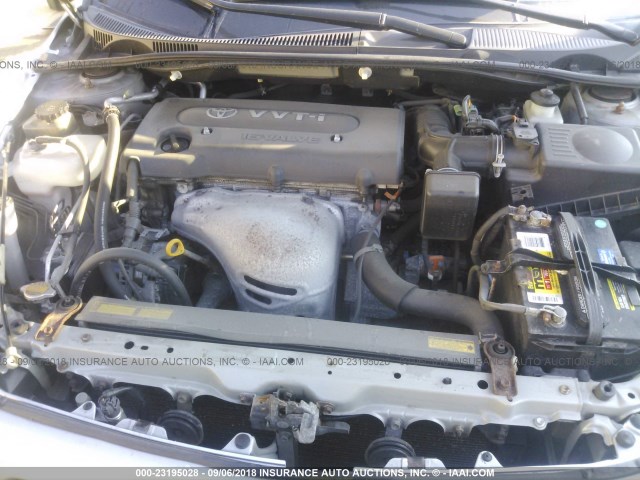 JTKDE177150026232 - 2005 TOYOTA SCION TC 银色 照片 10