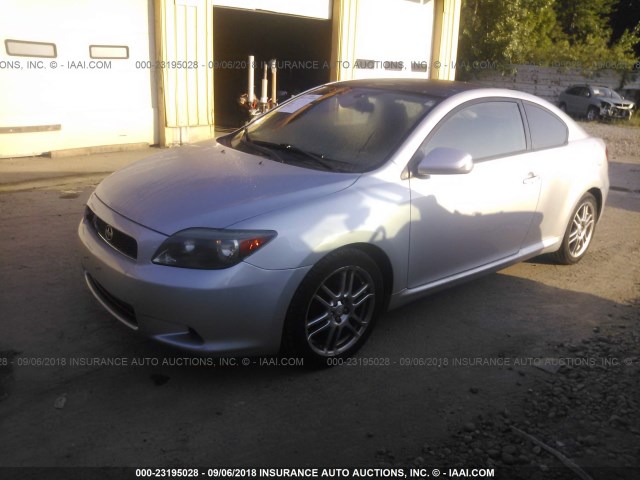 JTKDE177150026232 - 2005 TOYOTA SCION TC 银色 照片 2