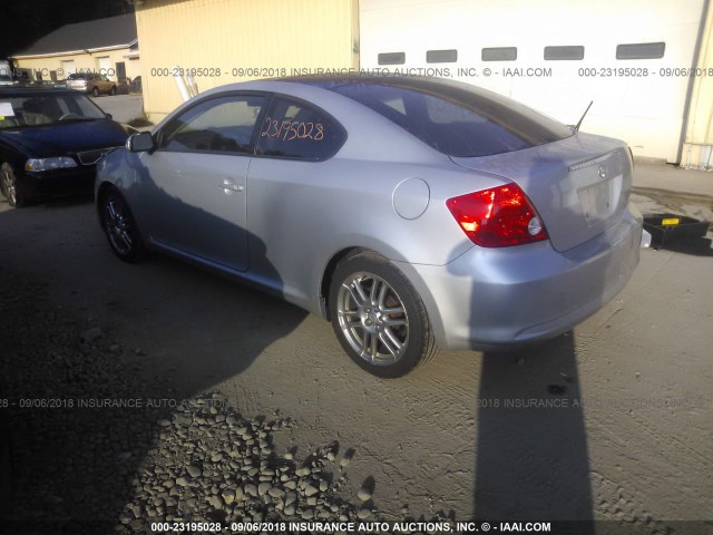 JTKDE177150026232 - 2005 TOYOTA SCION TC 银色 照片 3