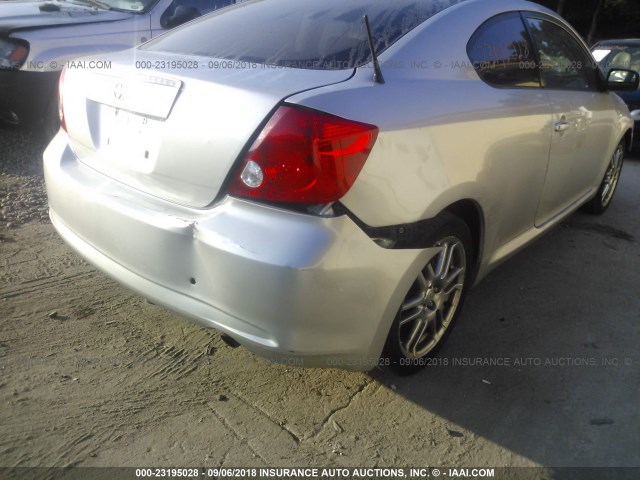 JTKDE177150026232 - 2005 TOYOTA SCION TC 银色 照片 6