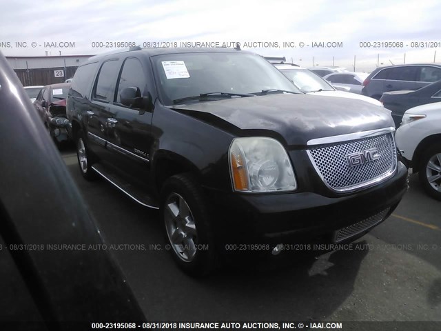 1GKFK66847J172920 - 2007 GMC YUKON XL DENALI BLACK photo 1