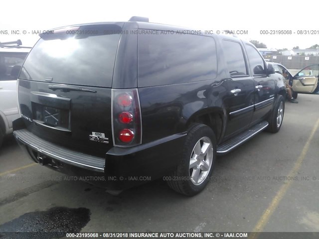 1GKFK66847J172920 - 2007 GMC YUKON XL DENALI BLACK photo 4