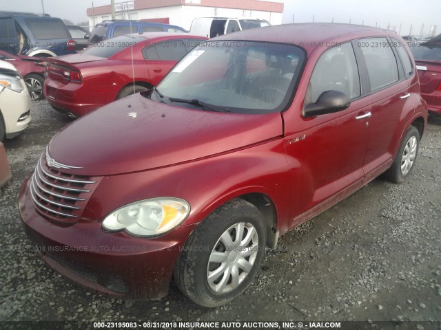 3A4FY58B36T268990 - 2006 CHRYSLER PT CRUISER TOURING RED photo 2