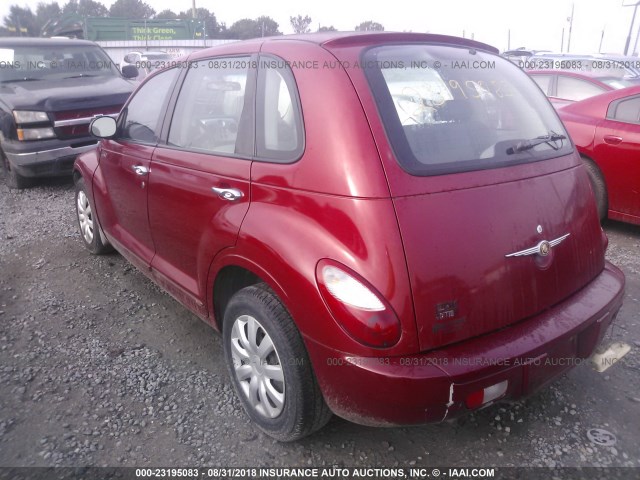 3A4FY58B36T268990 - 2006 CHRYSLER PT CRUISER TOURING RED photo 3