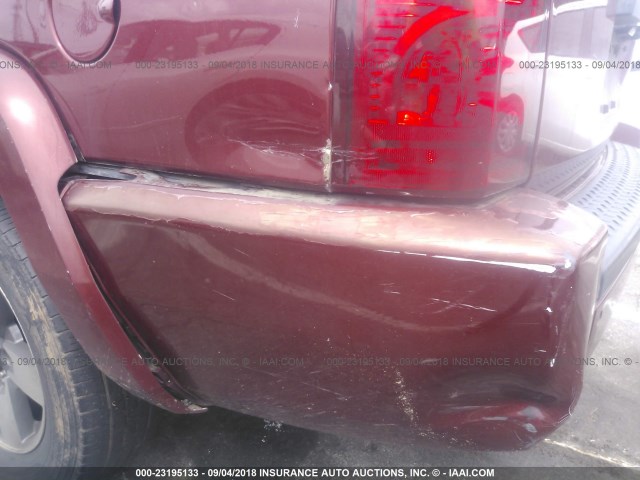 1J8HH48K87C699873 - 2007 JEEP COMMANDER Tünd qırmızı foto 6