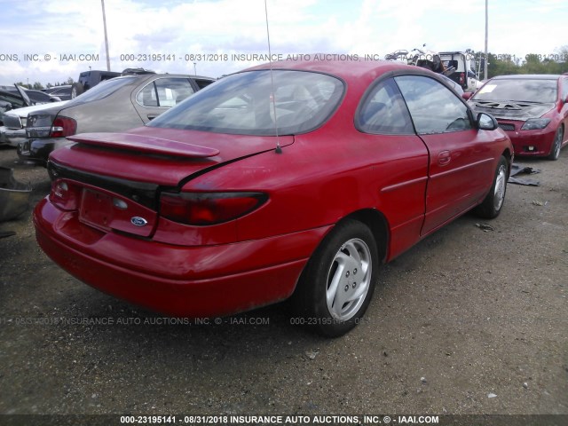 3FAKP1139YR149656 - 2000 FORD ESCORT ZX2 RED photo 4