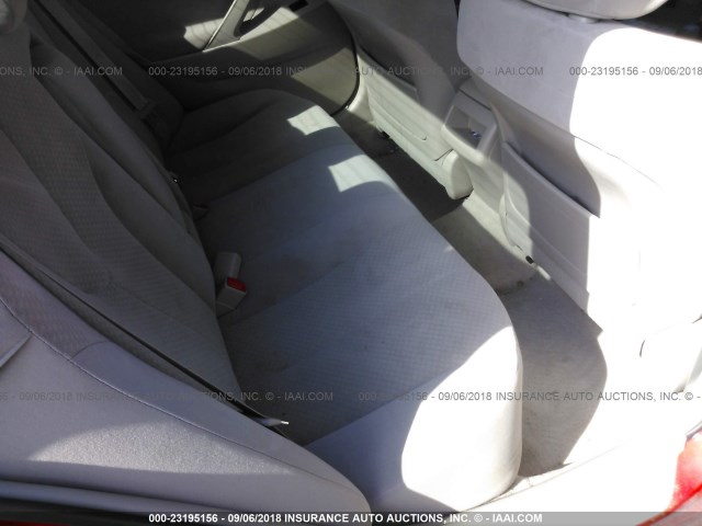 4T1BE46K09U277260 - 2009 TOYOTA CAMRY SE/LE/XLE წითელი ფოტო 8