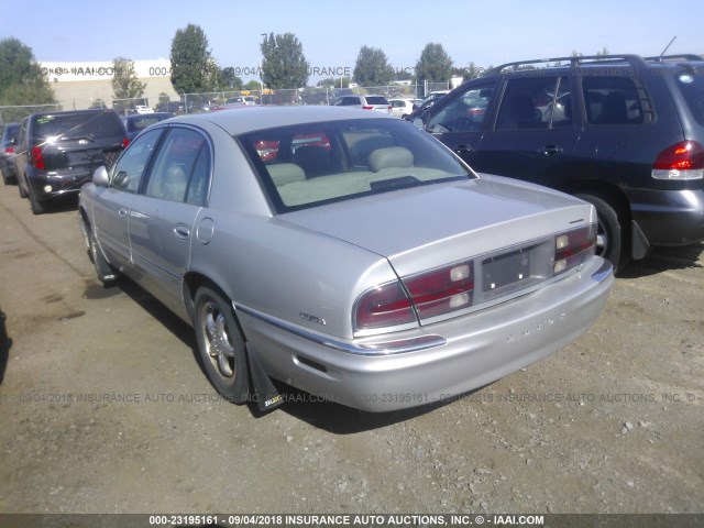 1G4CU5211Y4158030 - 2000 BUICK PARK AVENUE ULTRA SILVER photo 3