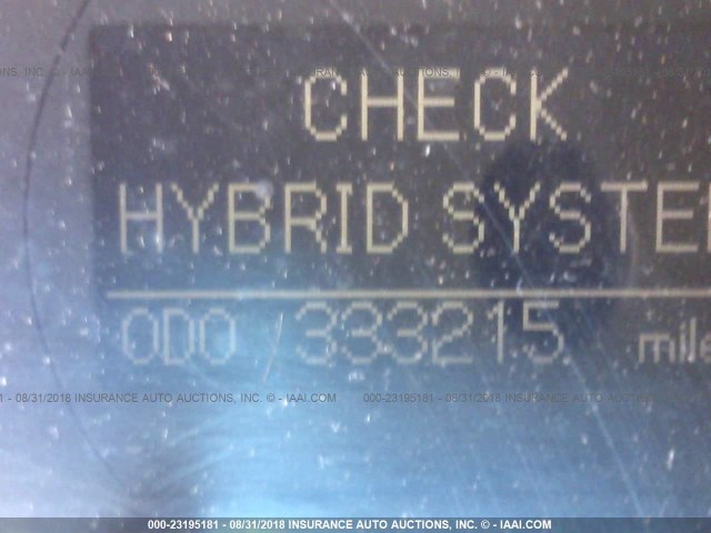 4T1BB46K09U104573 - 2009 TOYOTA CAMRY HYBRID BLACK photo 7