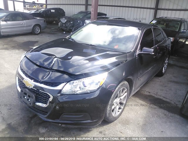 1G11C5SL6FF334712 - 2015 CHEVROLET MALIBU 1LT შავი ფოტო 2