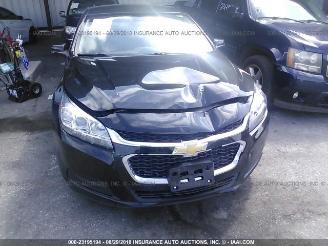 1G11C5SL6FF334712 - 2015 CHEVROLET MALIBU 1LT შავი ფოტო 6