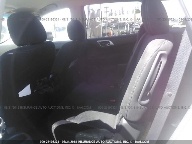 5N1AR2MN0EC704664 - 2014 NISSAN PATHFINDER S/SV/SL/PLATINUM WHITE photo 8