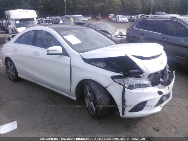 WDDSJ4GB2GN391692 - 2016 MERCEDES-BENZ CLA 250 4MATIC WHITE photo 1