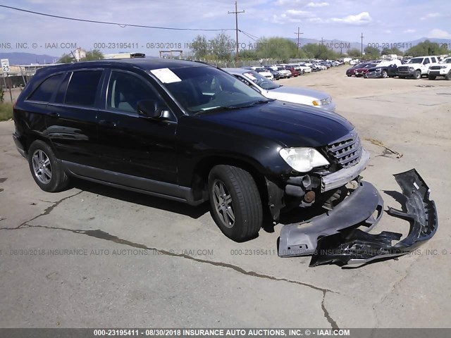 2A8GM68X67R187891 - 2007 CHRYSLER PACIFICA TOURING BLACK photo 1