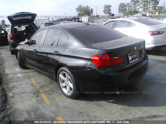 WBA3C1C51FP854025 - 2015 BMW 328 I SULEV BLACK photo 3