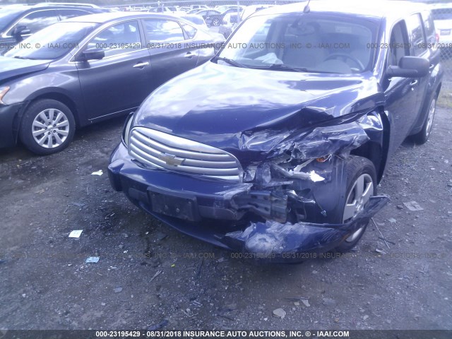 3GNCA33D78S719865 - 2008 CHEVROLET HHR LS Azul foto 6