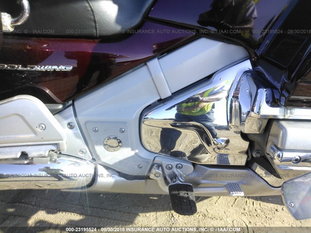 1HFSC47F07A600271 - 2007 HONDA GL1800 MAROON photo 8