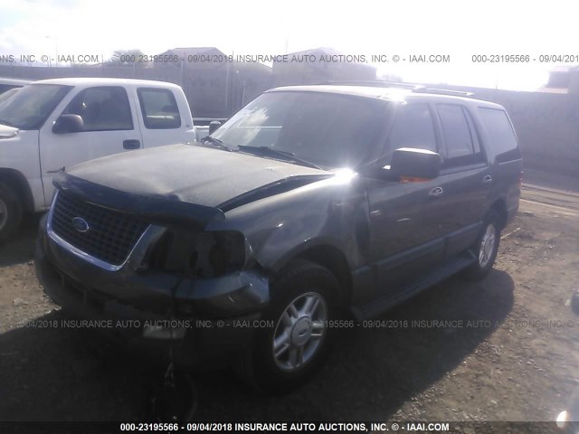 1FMPU16L64LB63083 - 2004 FORD EXPEDITION XLT GRAY photo 2