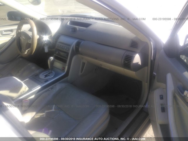 JNKCV51EX3M012108 - 2003 INFINITI G35 ვერცხლისფერი ფოტო 5