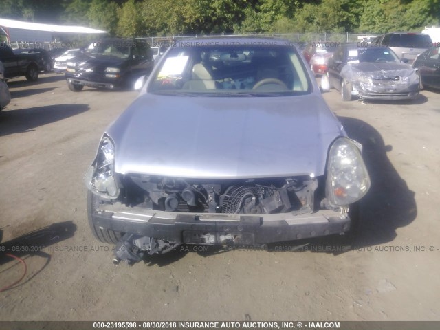 JNKCV51EX3M012108 - 2003 INFINITI G35 ვერცხლისფერი ფოტო 6
