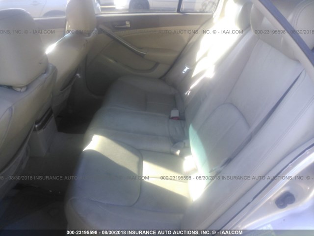 JNKCV51EX3M012108 - 2003 INFINITI G35 ვერცხლისფერი ფოტო 8