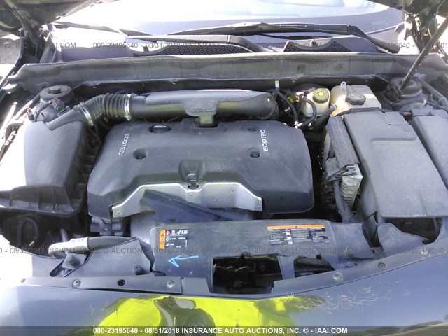 1G11H5SL5EF296714 - 2014 CHEVROLET MALIBU LTZ 灰色 照片 10