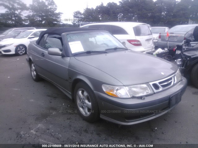 YS3DF78K317000574 - 2001 SAAB 9-3 SE GRAY photo 1