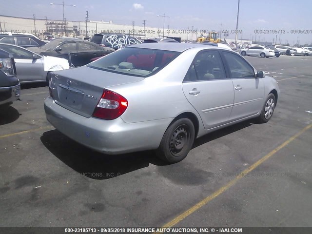 4T1BE32K83U684329 - 2003 TOYOTA CAMRY LE/XLE/SE 银色 照片 4