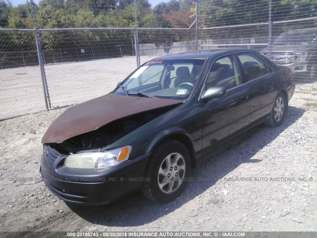 JT2BF22K1X0176382 - 1999 TOYOTA CAMRY LE/XLE 绿色 照片 2