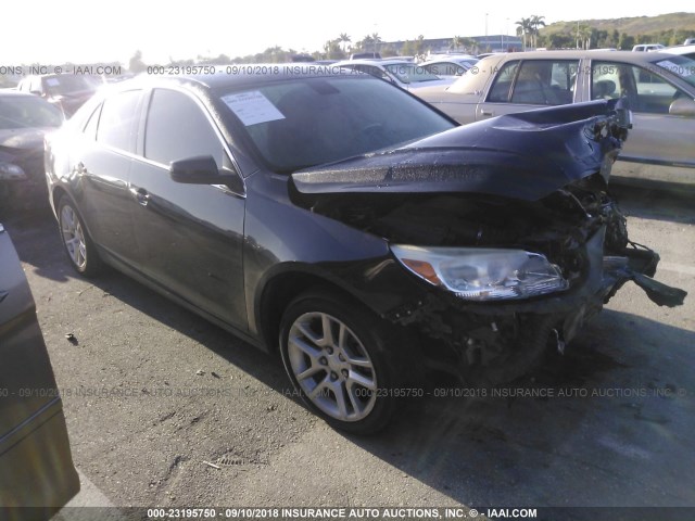 1G11D5RR1DF101504 - 2013 CHEVROLET MALIBU 1LT BLACK photo 1