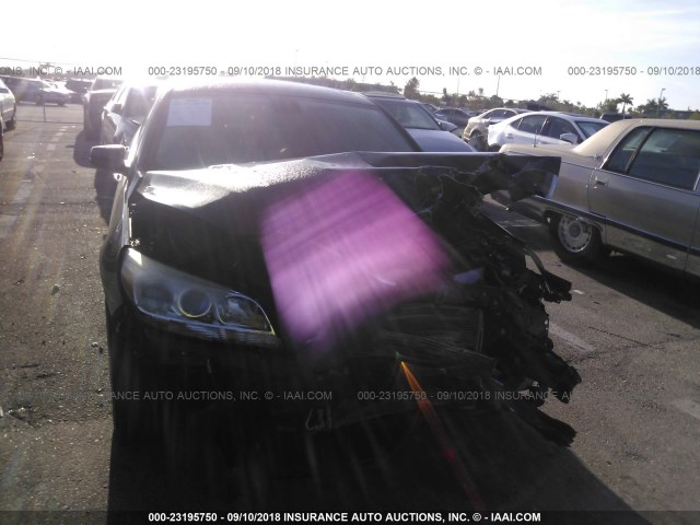 1G11D5RR1DF101504 - 2013 CHEVROLET MALIBU 1LT BLACK photo 6