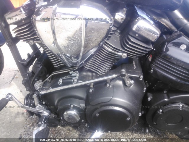 JYAVP27E48A004004 - 2008 YAMAHA XV1900 CU BLACK photo 9