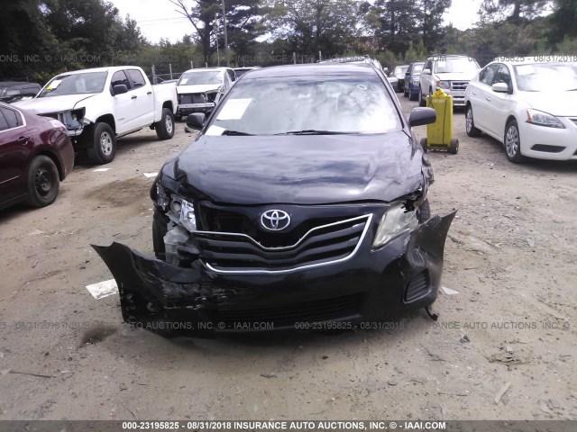 4T1BF3EKXBU160140 - 2011 TOYOTA CAMRY SE/LE/XLE BLACK photo 6