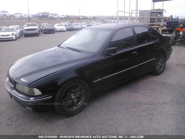 WBADE6326VBW56361 - 1997 BMW 540 I AUTOMATIC BLACK photo 2