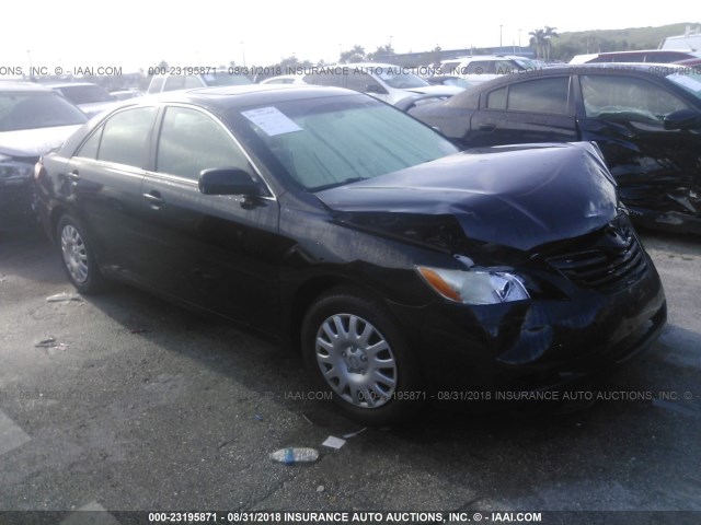 4T1BE46K27U161958 - 2007 TOYOTA CAMRY NEW GENERAT CE/LE/XLE/SE BLACK photo 1