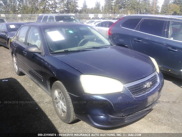 1G1ZS53836F279264 - 2006 CHEVROLET MALIBU LS ლურჯი ფოტო 1