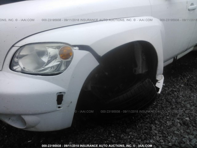 3GNBAAFW1BS583074 - 2011 CHEVROLET HHR LS თეთრი ფოტო 6