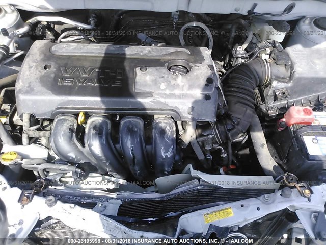 2T1BR30E76C637347 - 2006 TOYOTA COROLLA CE/LE/S SILVER photo 10