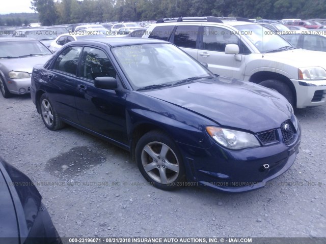 JF1GD67666H526679 - 2006 SUBARU IMPREZA 2.5I BLUE photo 1