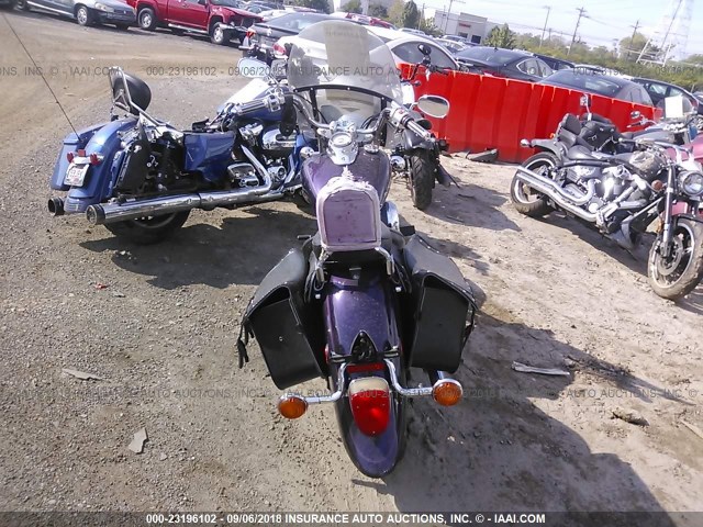 JYAVM01E81A030343 - 2001 YAMAHA XVS65 A PURPLE photo 6