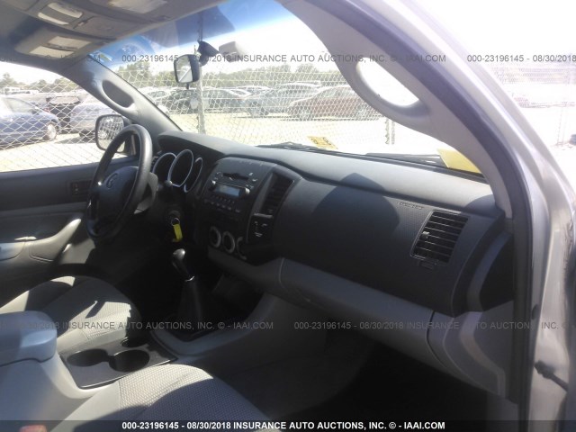 5TEUX42N66Z261686 - 2006 TOYOTA TACOMA ACCESS CAB Күміс фото 5