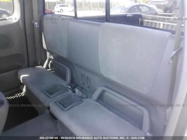 5TEUX42N66Z261686 - 2006 TOYOTA TACOMA ACCESS CAB SILVER photo 8