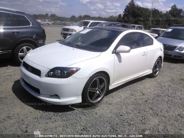 JTKDE167980224904 - 2008 TOYOTA SCION TC 白色 照片 2