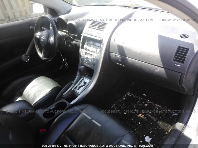 JTKDE167980224904 - 2008 TOYOTA SCION TC 白色 照片 5