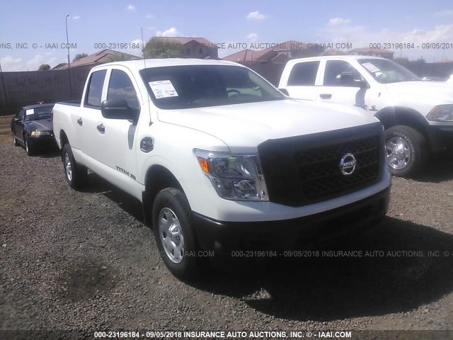 1N6BA1F32HN539230 - 2017 NISSAN TITAN XD S/SV WHITE photo 1