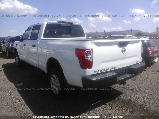 1N6BA1F32HN539230 - 2017 NISSAN TITAN XD S/SV WHITE photo 3