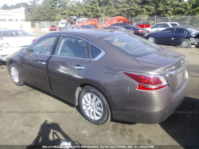 1N4AL3AP4FC244062 - 2015 NISSAN ALTIMA 2.5/S/SV/SL BROWN photo 3