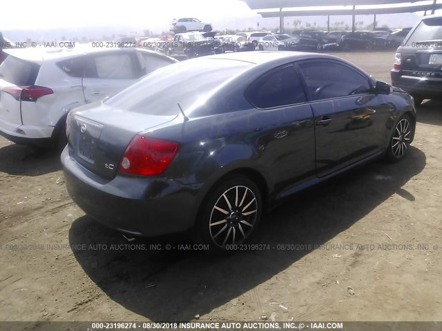 JTKDE167270159733 - 2007 TOYOTA SCION TC 蓝色 照片 4