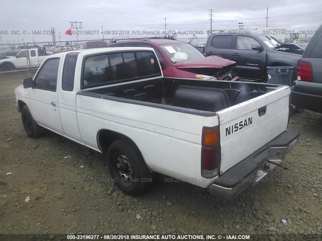 1N6SD16S8NC375486 - 1992 NISSAN TRUCK KING CAB WHITE photo 3