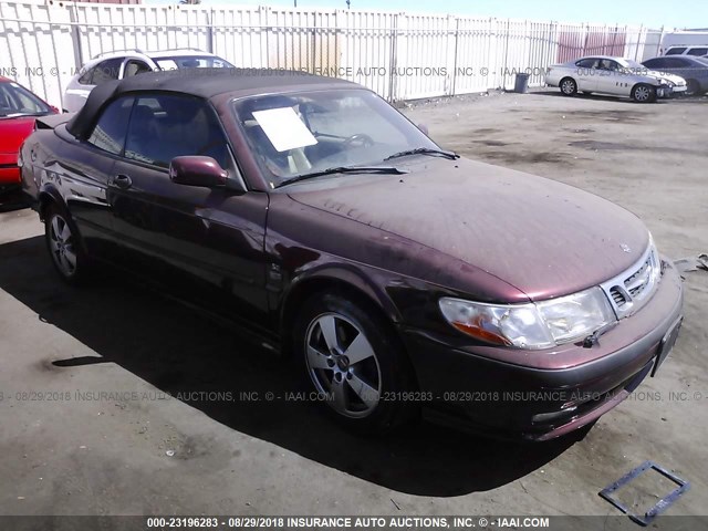 YS3DF78K037006223 - 2003 SAAB 9-3 SE RED photo 1